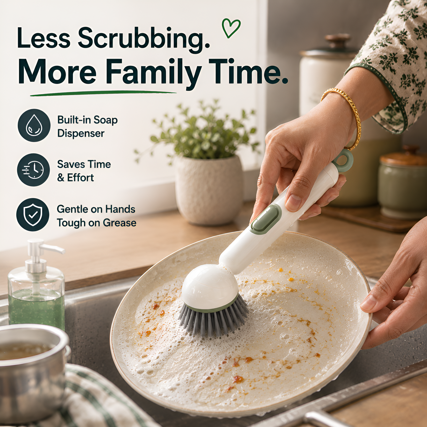 Shoviko ScrubFlow Pro | Kitchen Care System